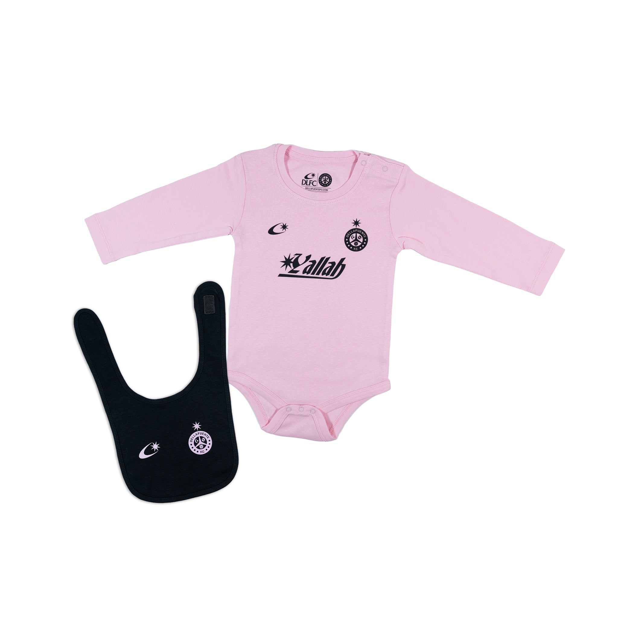 No.1 Baby Bodysuit Pink