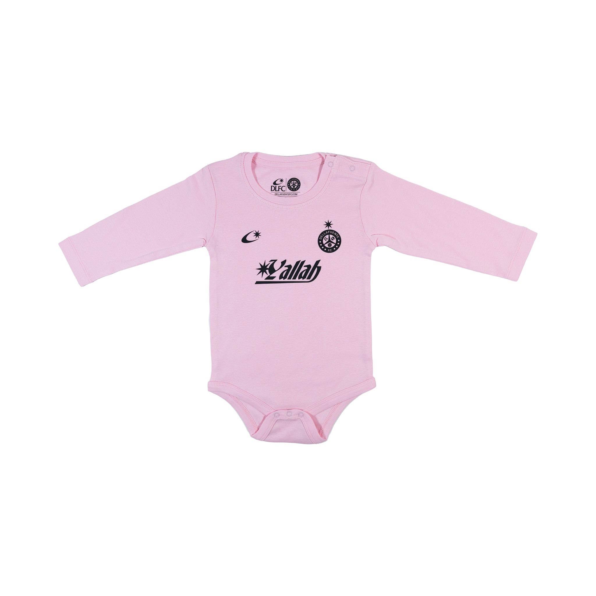 No.1 Baby Bodysuit Pink