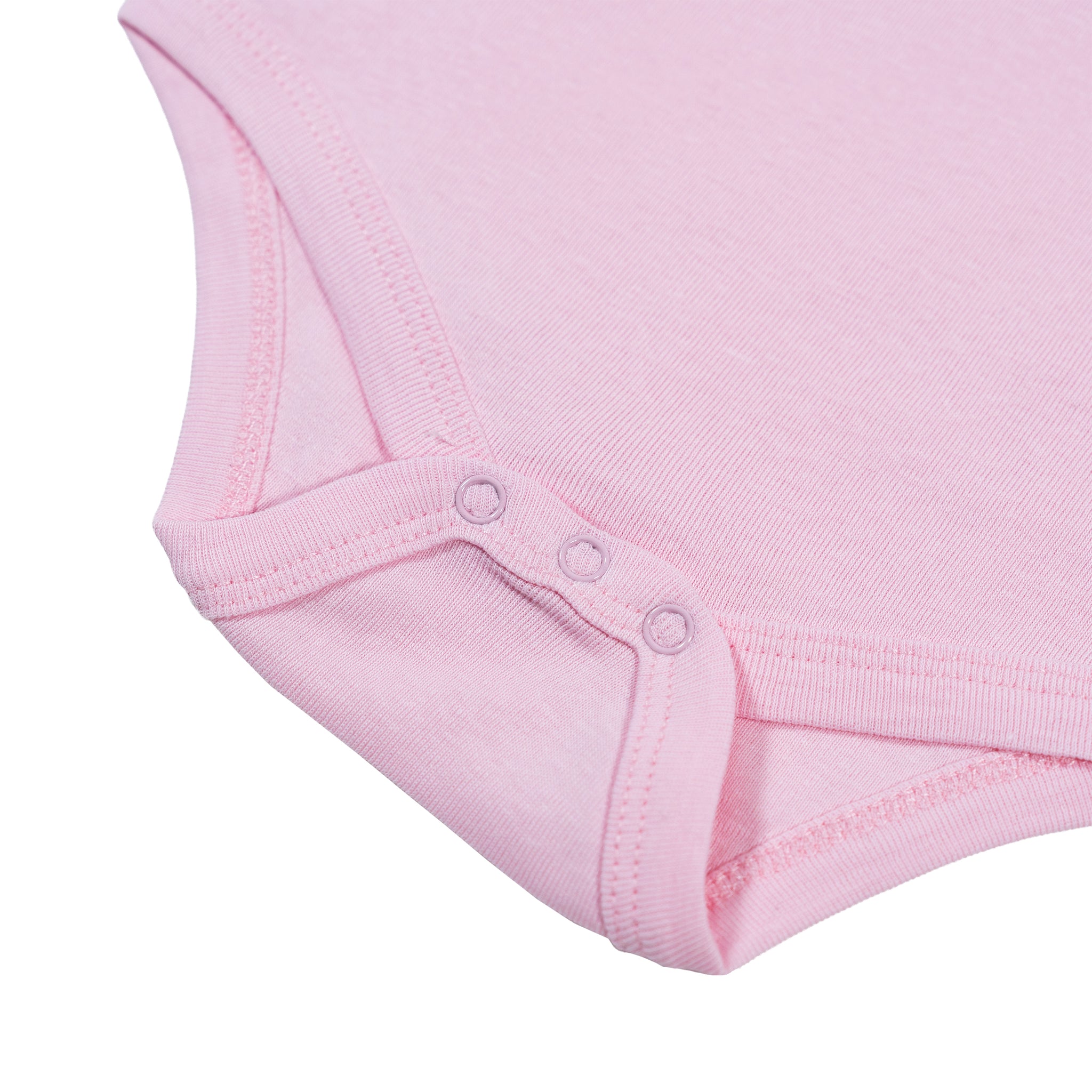 No.1 Baby Bodysuit Pink