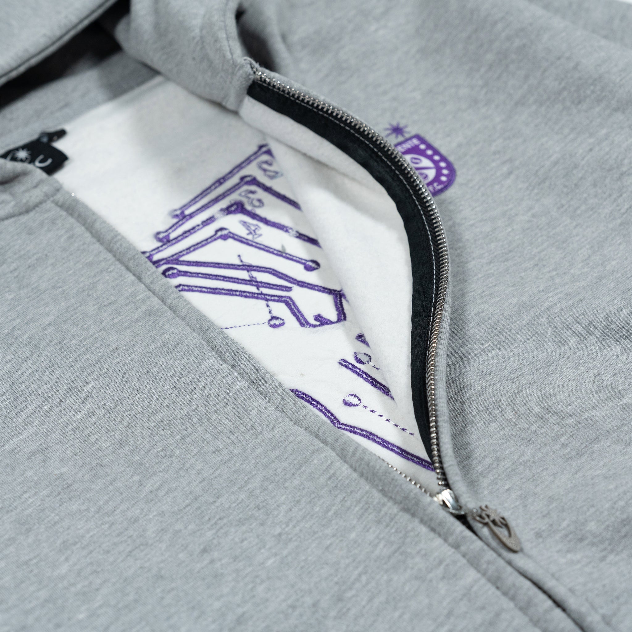 Scheme Hoodie Grey
