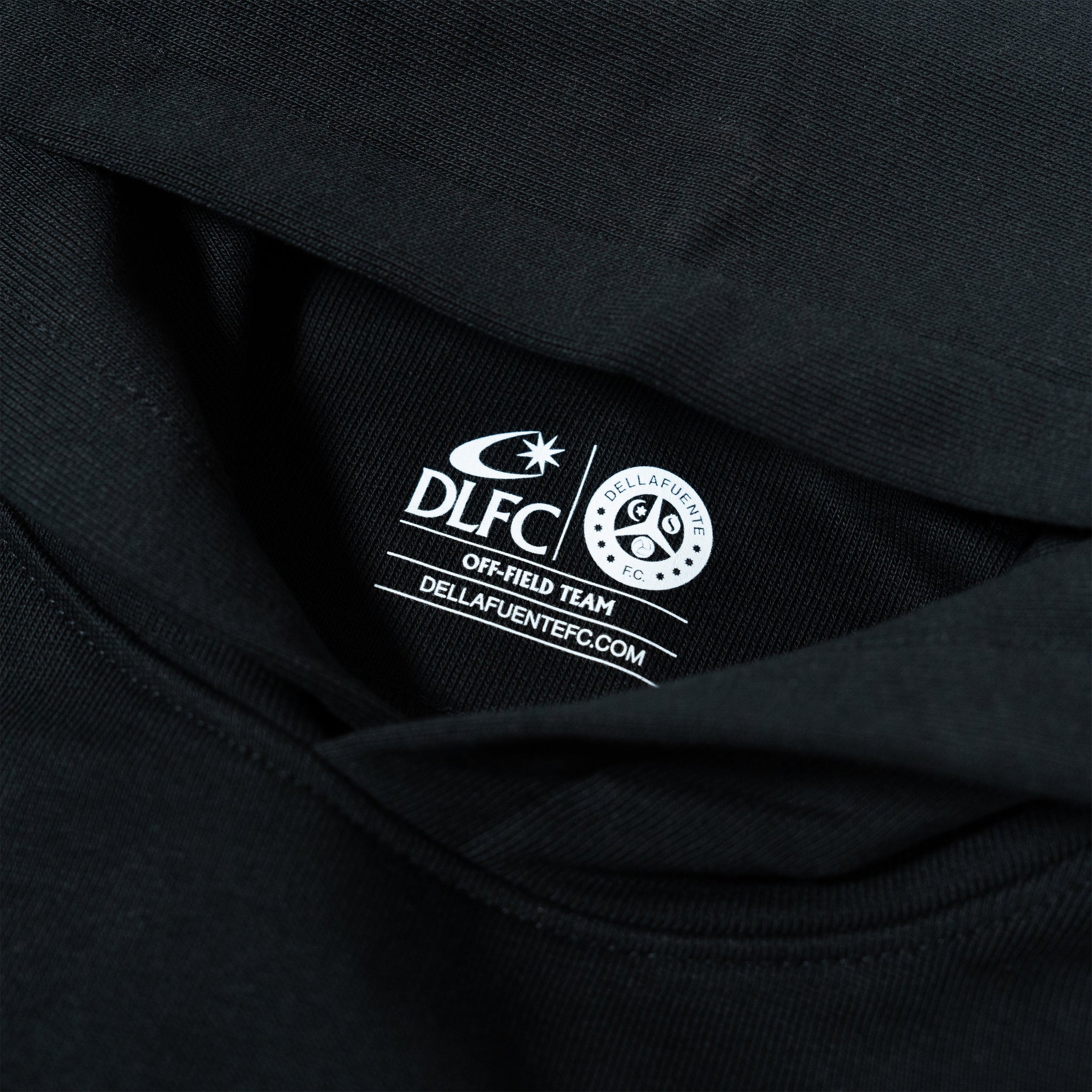 Basic hoodie - Black - Dellafuente F.C.