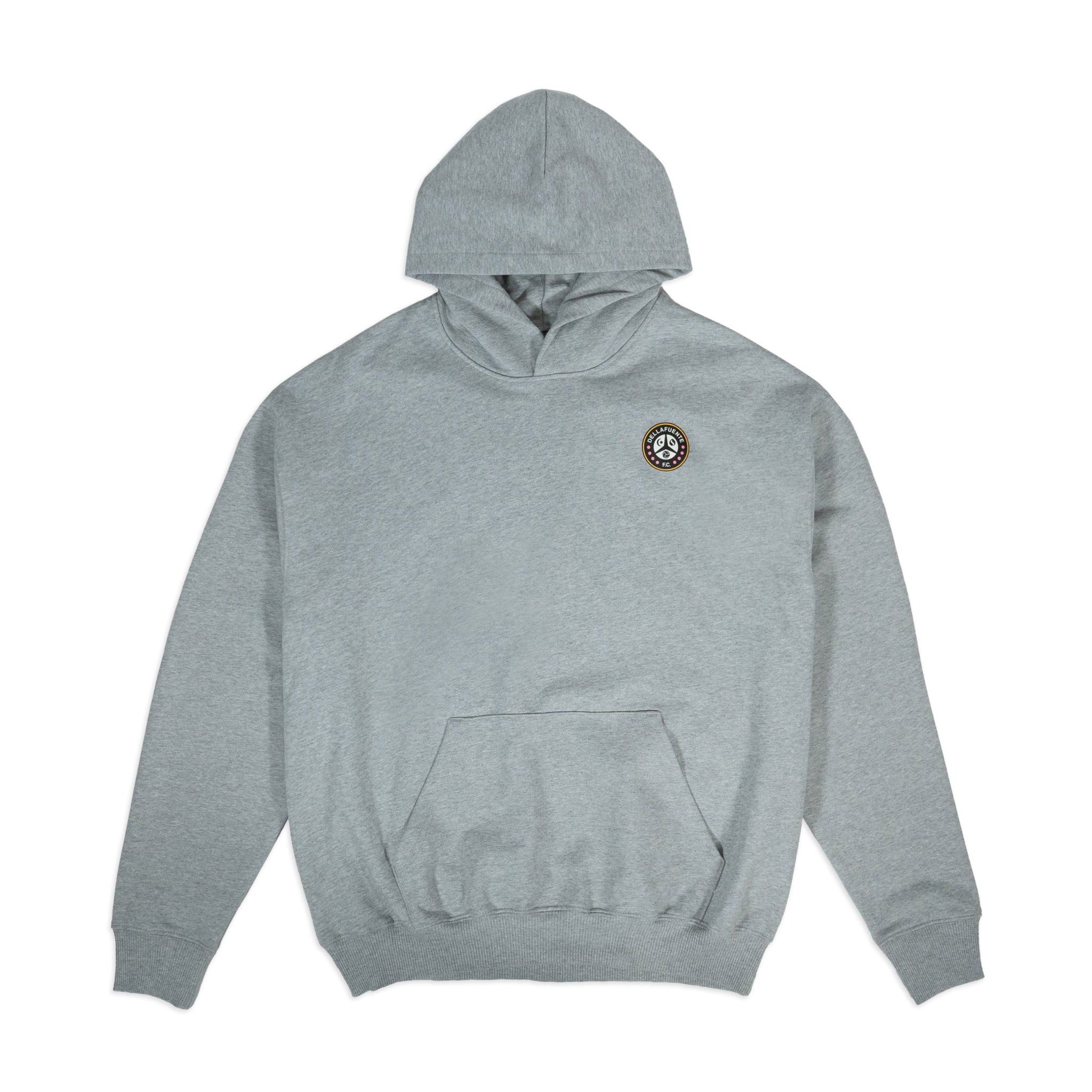 Basic hoodie - Grey - Dellafuente F.C.