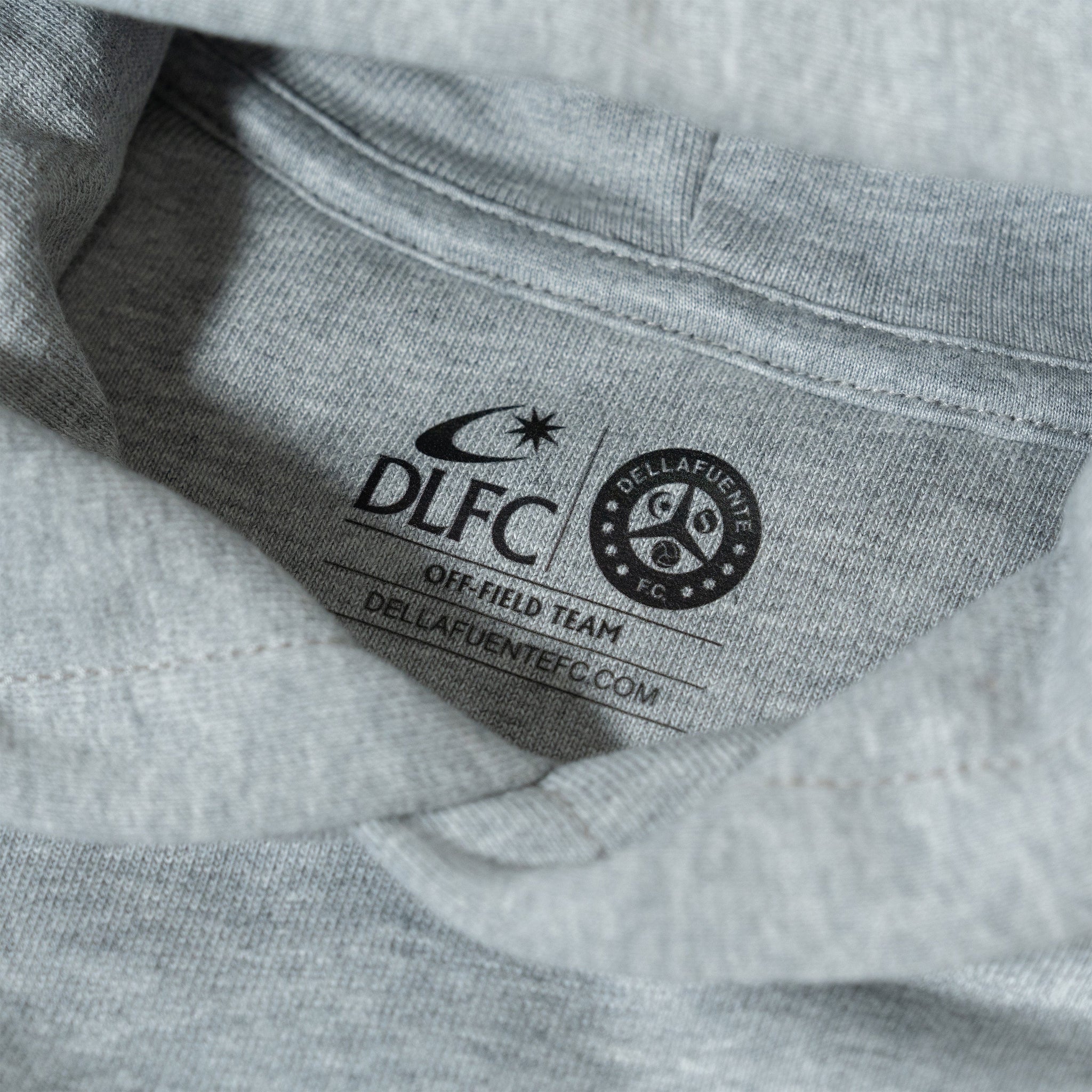 Basic hoodie - Grey - Dellafuente F.C.