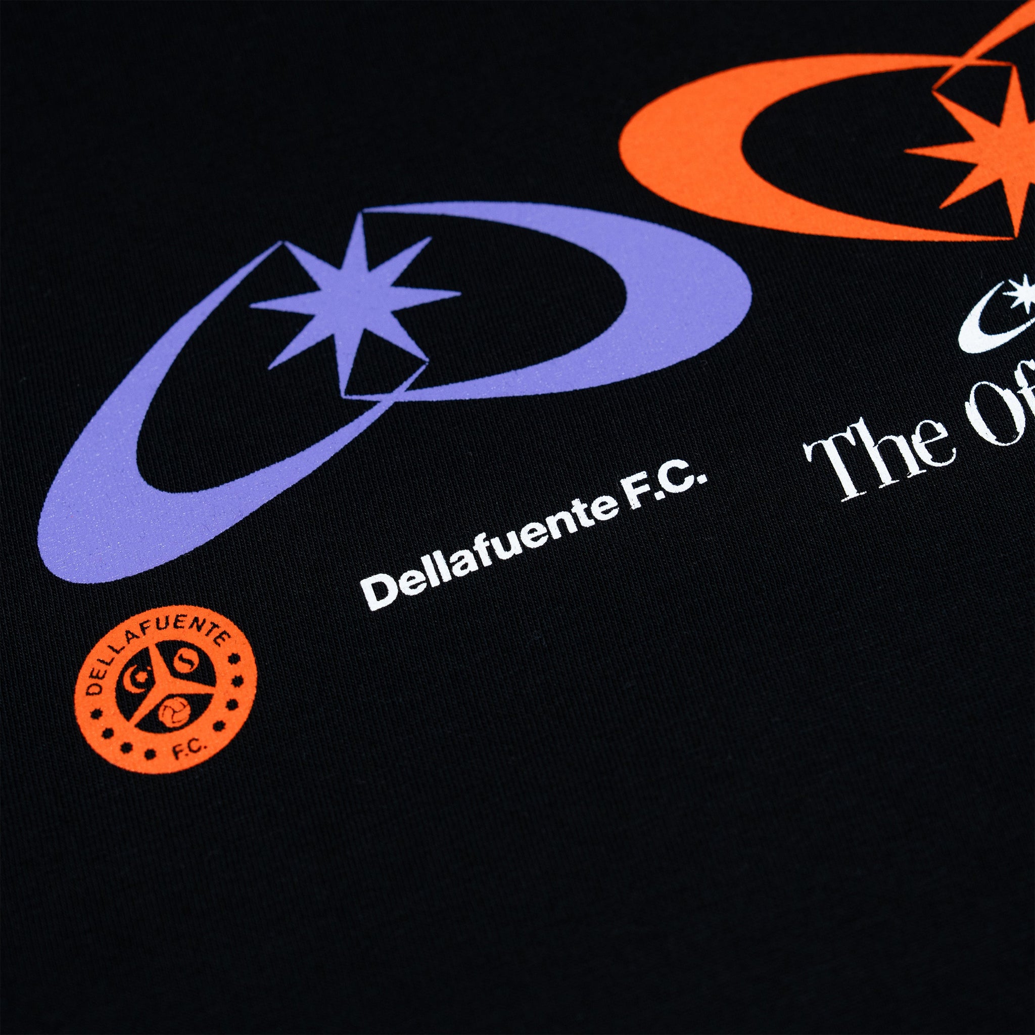 DLFC Hearts Tee Black - Dellafuente F.C.