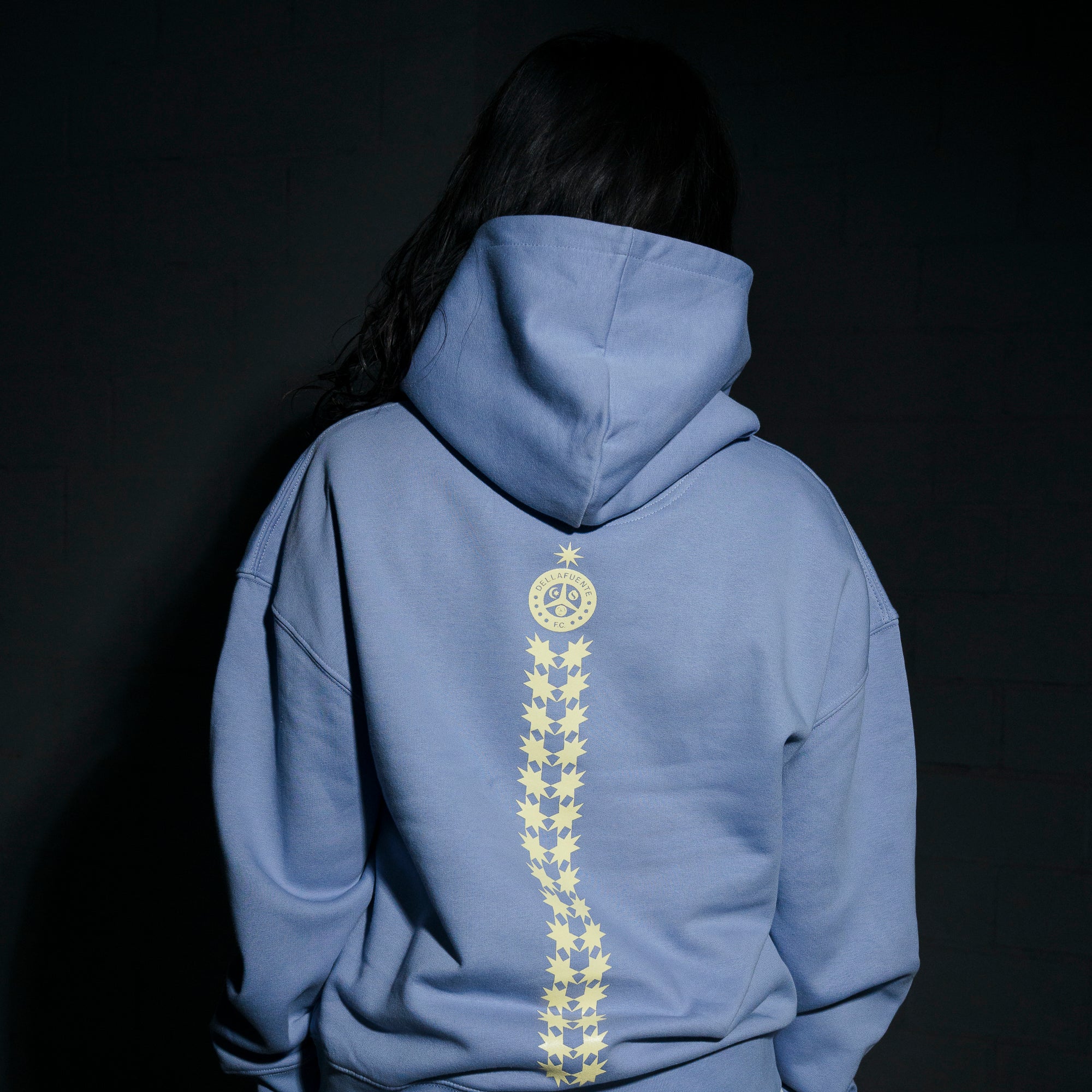 DLFC Spine Hoodie Purple - Dellafuente F.C.