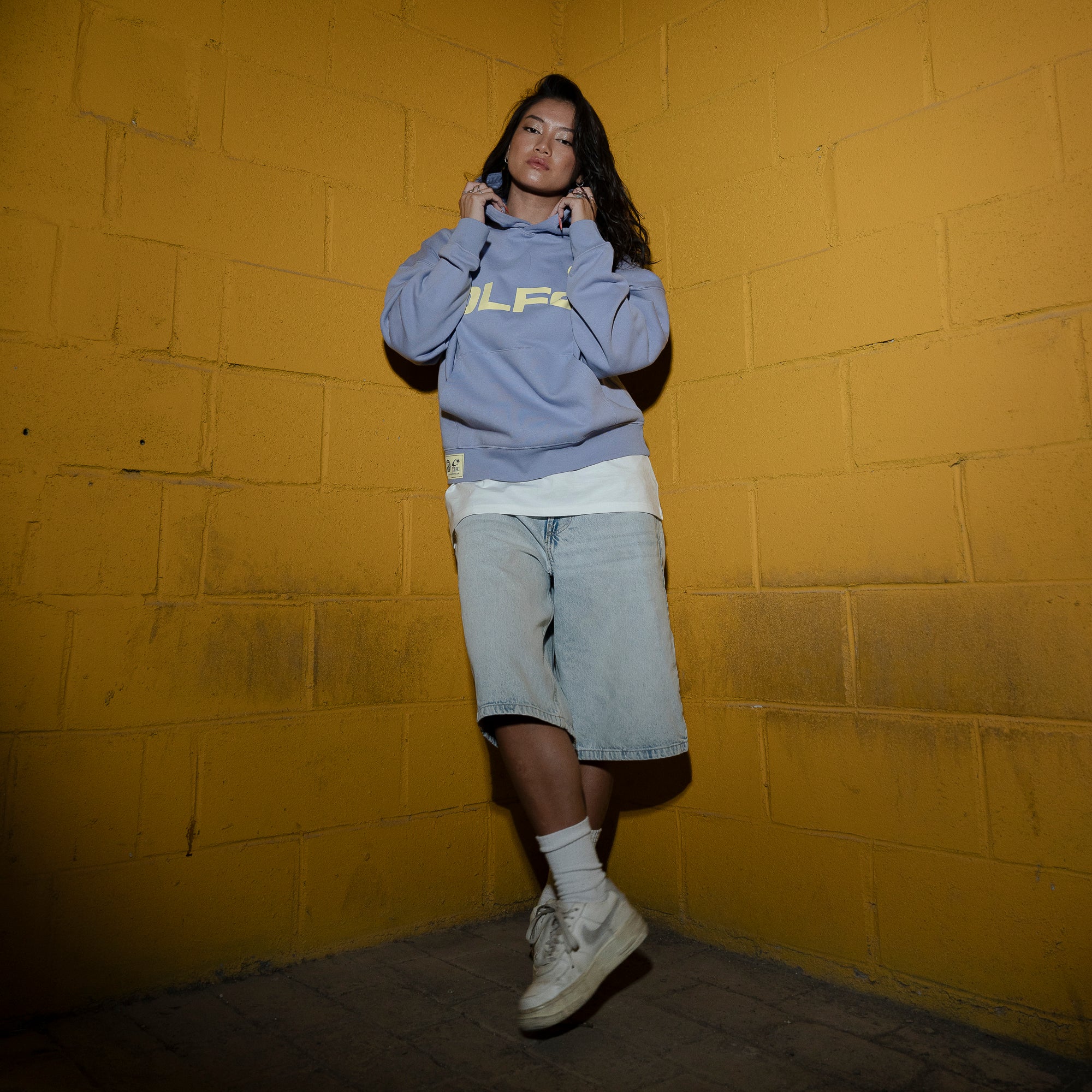 DLFC Spine Hoodie Purple - Dellafuente F.C.