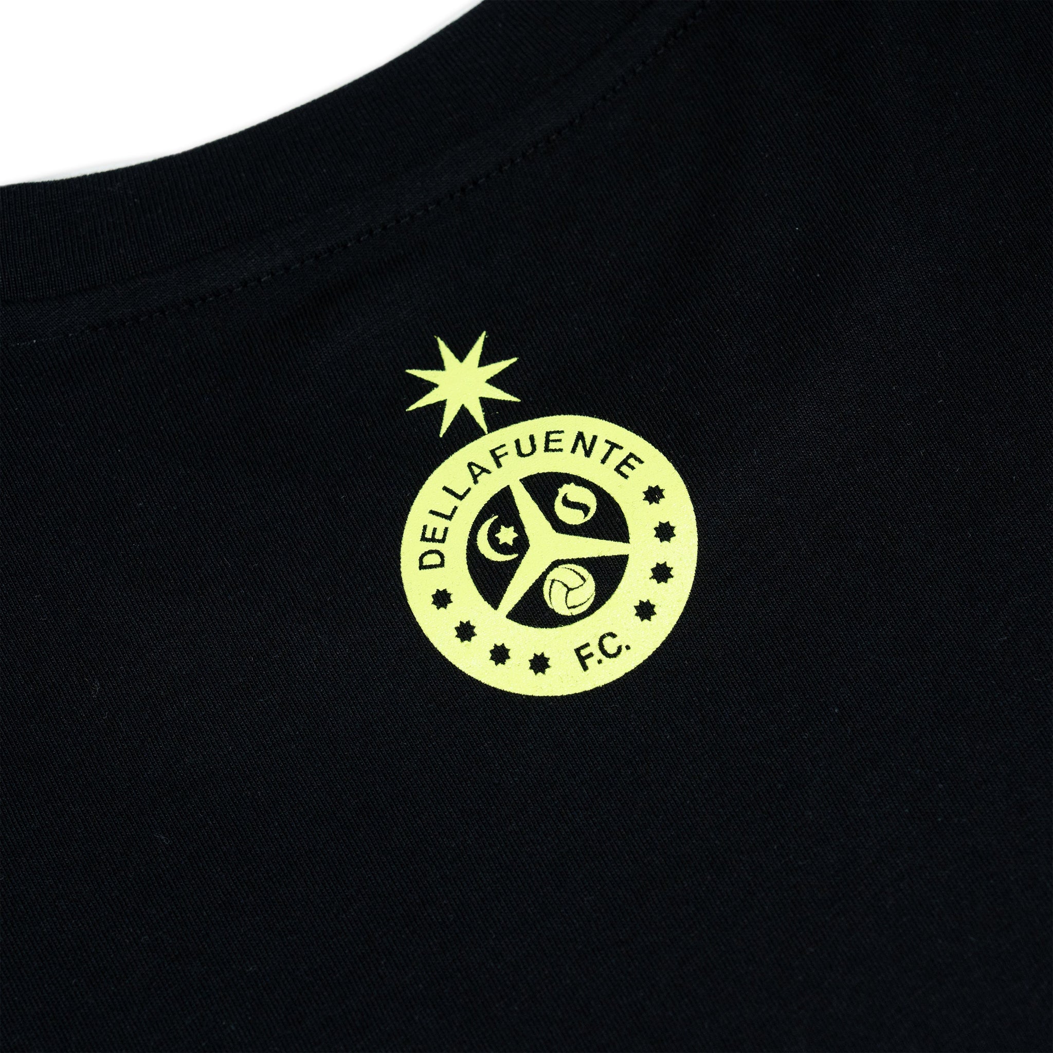 Khatt Series 01 Black Tee - Dellafuente F.C.