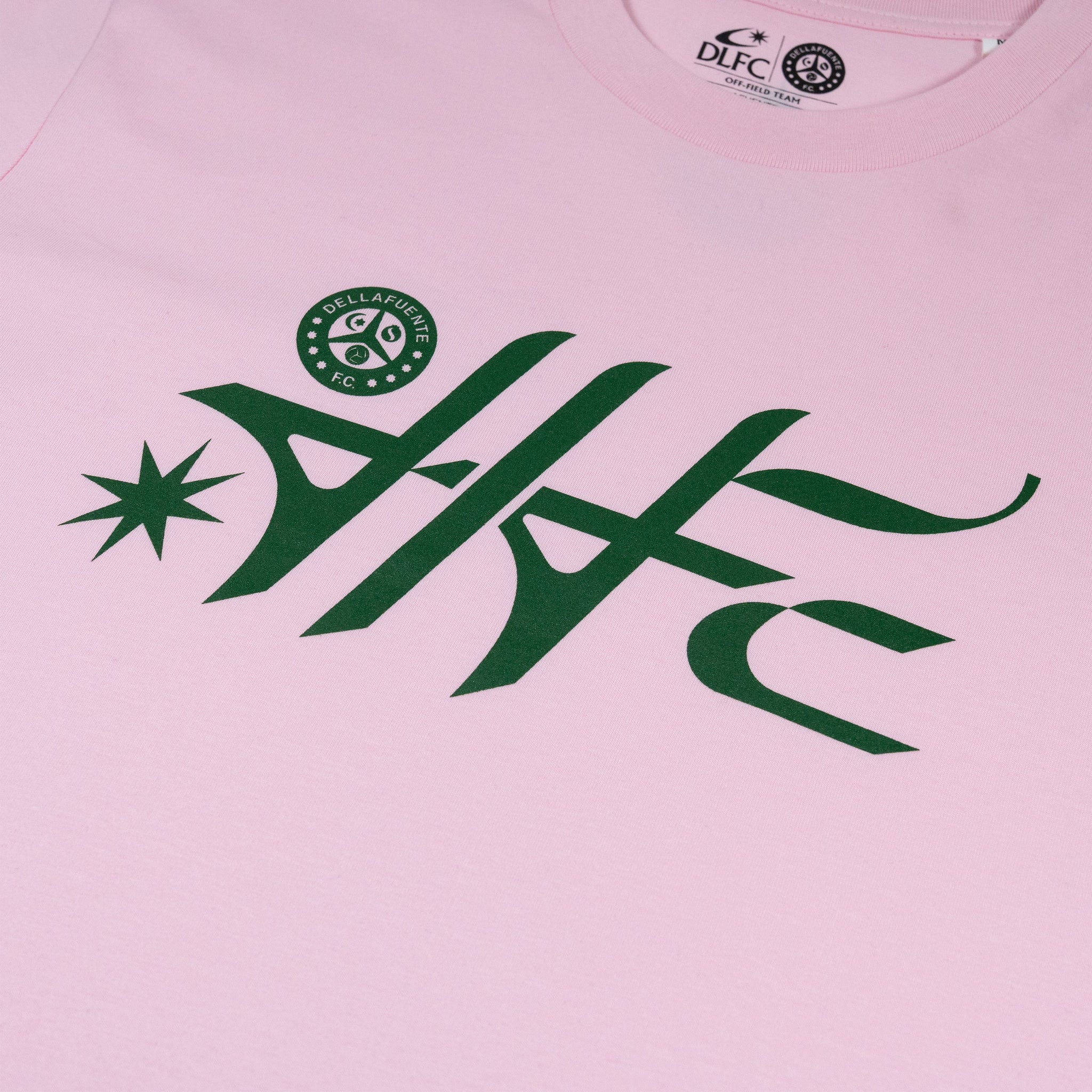 Khatt Series 01 Cotton Pink Tee - Dellafuente F.C.